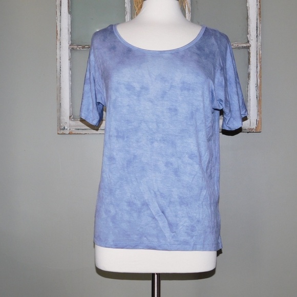Jones of New York Signature Dusty Blue T-Shirt - Picture 4 of 8